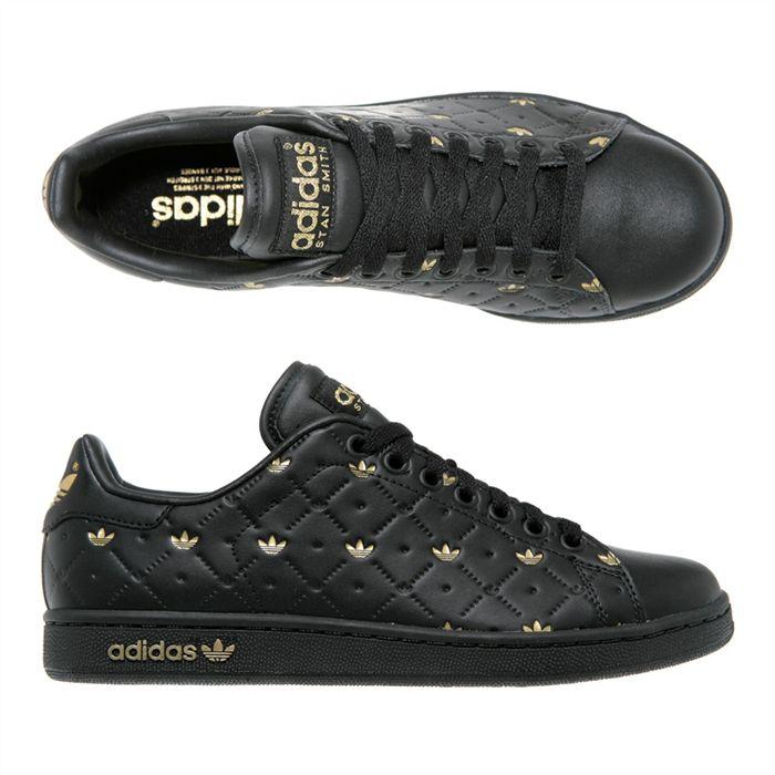 stan smith noir et or