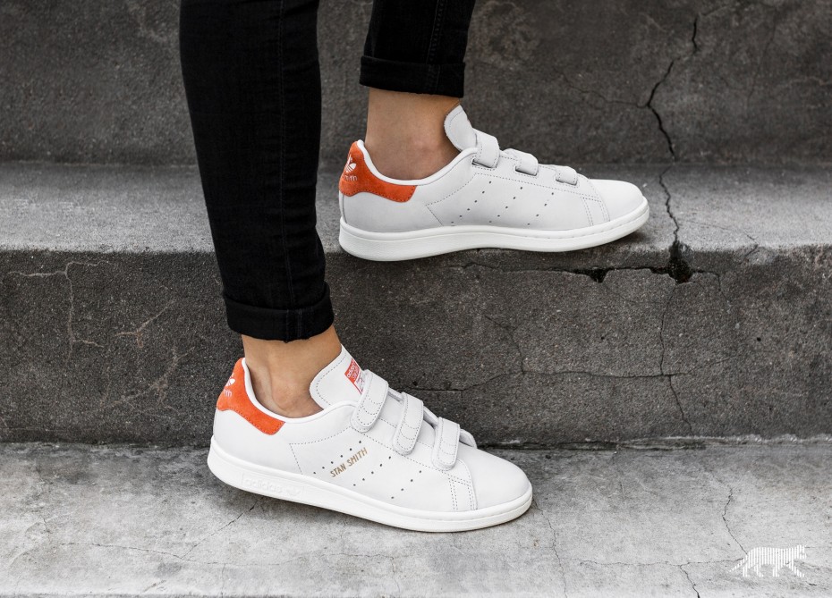 adidas stan smith 2 enfant orange