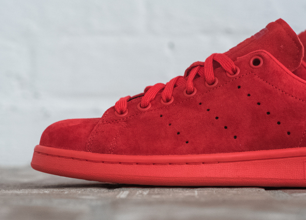 adidas stan smith croco Bordeaux femme