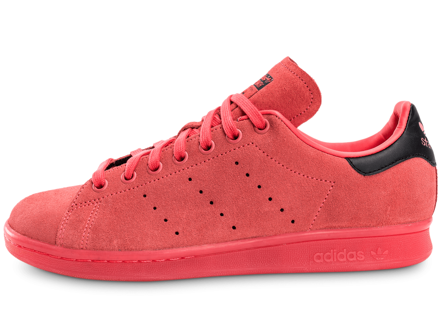 stan smith rouge daim