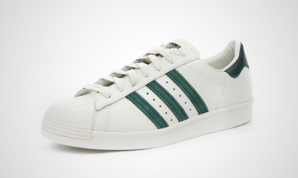 adidas superstar 80s metal homme verte