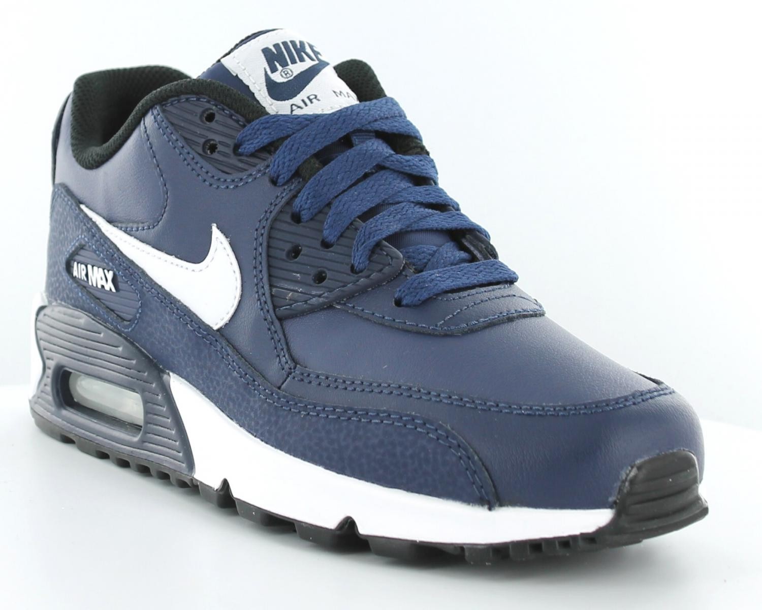 air max 90 blanche et bleu