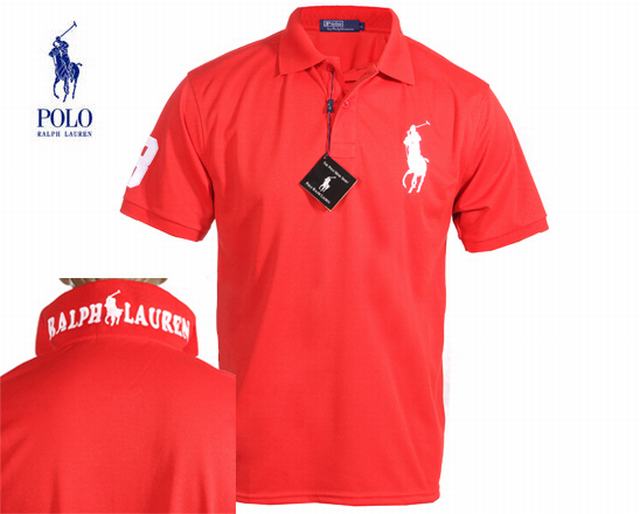 boys red polo